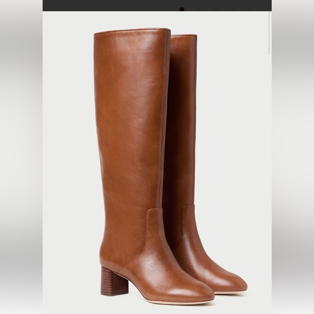 LOEFFLER RANDALL Gia Safari Leather Tall Boot size 6